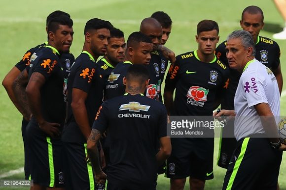 O técnico Tite tem 100% de aproveitamento no comando da seleção brasileira.