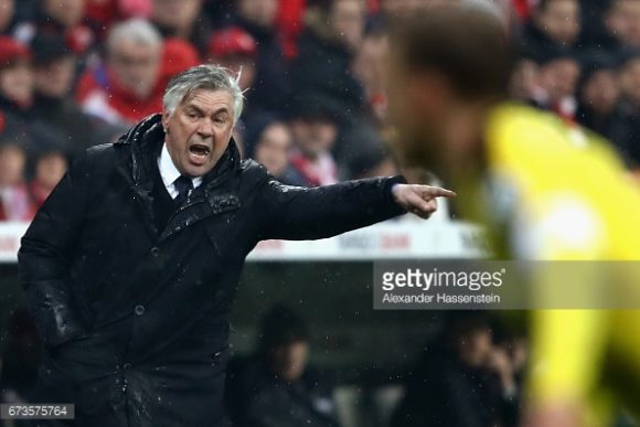 A primeira temporada de Carlo Ancelotti á frente do Bayern Munique, foi razoável.