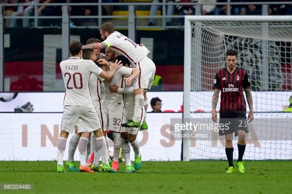 Na rodada passada, o Milan sofreu uma dura goleada da Roma por 4 a 1 em pleno estádio San Siro.