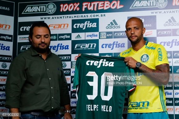 Felipe Melo é só uma das estrelas do elenco alviverde, que já conta com Fernando Prass, Edu Dracena, Jean, Zé Roberto, Alejandro Guerra, William Bigode, Borja, Michel Bastos, Dudu, entre outros. 