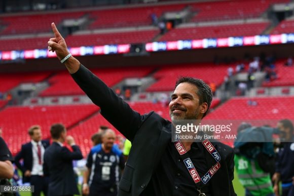 O treinador David Wagner foi considerado um dos grandes responsáveis pelo acesso do Huddersfield Town.