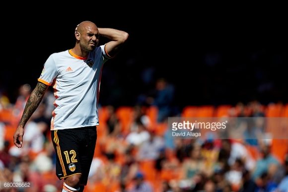 O atacante Sinome Zaza caiu nas graças da torcida valenciana, não à toa, o Valencia contratou o italiano em definitivo.