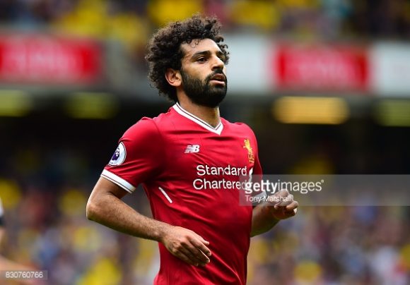 O egípcio Mohamed Salah, foi a única grande contratação do Liverpool para a disputa da temporada. Para contratá-lo, os Reds desembolsaram a bagatela de 42 milhões de euros, pagos a Roma.