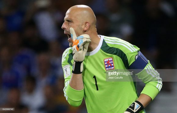 O goleiro Jonathan Joubert, é um dos destaques da seleção de Luxemburgo.