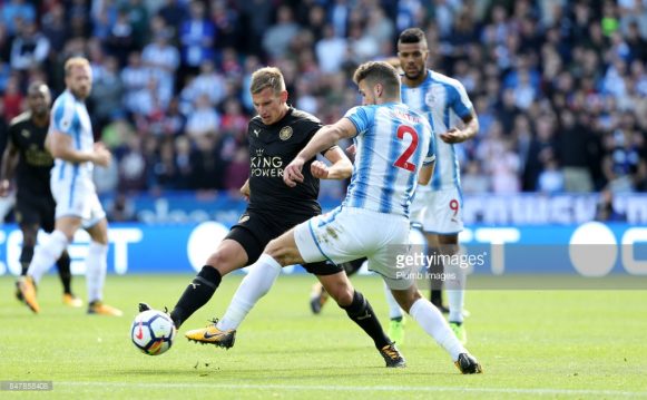 No sábado passado, o Leicester visitou o Huddersfield Town, e voltou do John Smith's Stadium com um empate (1 x 1) na bagagem. 