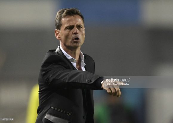 O treinador Diego Cocca tornou-se um ídolo dos torcedores do Racing, após o título de campeão argentino em 2014.