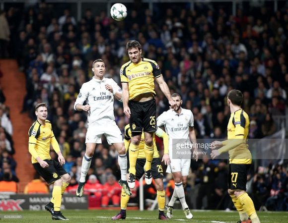 O último cotejo entre Borussia Dortmund e Real Madrid, terminou empatado por 2 a 2 no estádio Santiago Bernabéu.