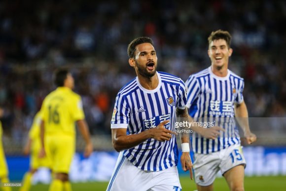 O brasileiro Willian José é a esperança de gols da Real Sociedad para o duelo frente o Zenit.