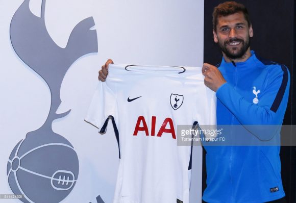 O atacante Fernando Llorente chega ao Tottenham para ser a sombra de Harry Kane. 