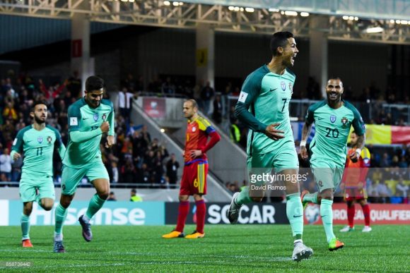 Cristiano Ronaldo saiu do banco para marcar na vitória por 2-0 de Portugal para Andorra no fim de semana