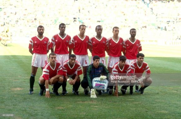 O Egito decepcionou na Copa do Mundo de 1990, pois foi eliminado ainda na primeira fase do torneio. 