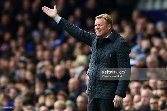 Na tarde da segunda-feira, o holandês Ronald Koeman foi demitido do Everton.
