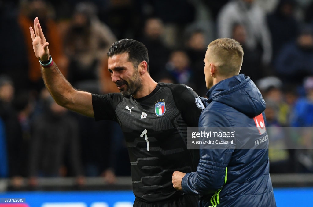O choro de Gianluigi Buffon revela o quanto a Copa do Mundo era importante ao lendário goleiro, que aos 39 anos, disputaria seu último Mundial na carreira.
