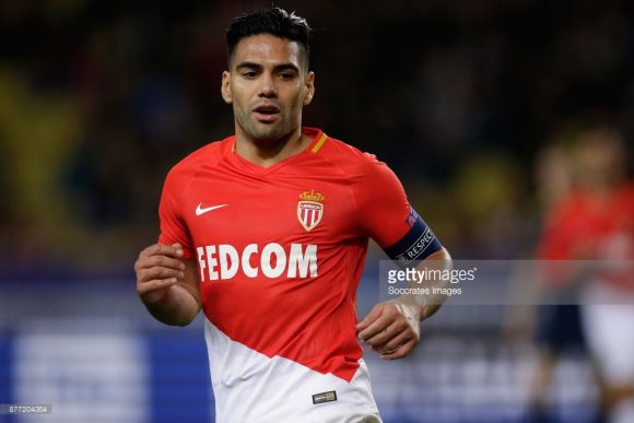 Falcão Garcia é o artilheiro do Monaco na temporada com 17 gols marcados. 