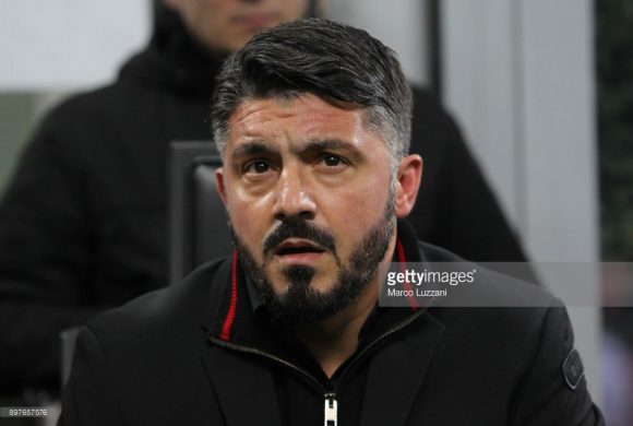 Gennaro Gattuso Gennaro Gattuso, treinador do Milan.
