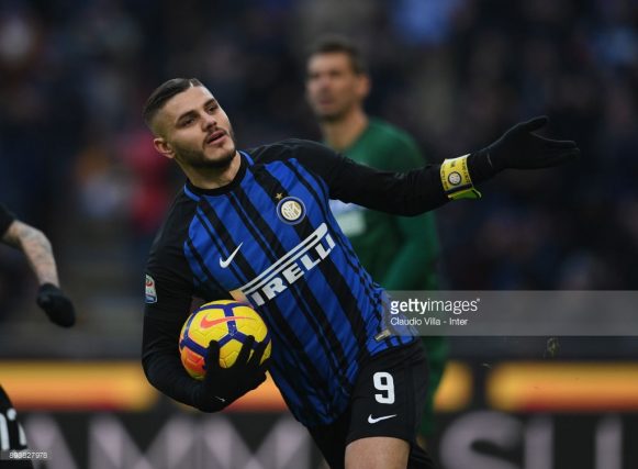 Mauro Icardi Mauro Icardi é o artilheiro da Inter na temporada.