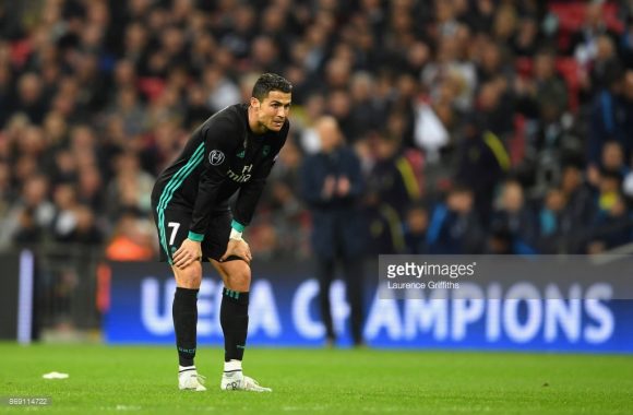 Má fase de Cristiano Ronaldo e do Real Madrid.