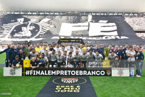 Corinthians, atual campeão paulistas.