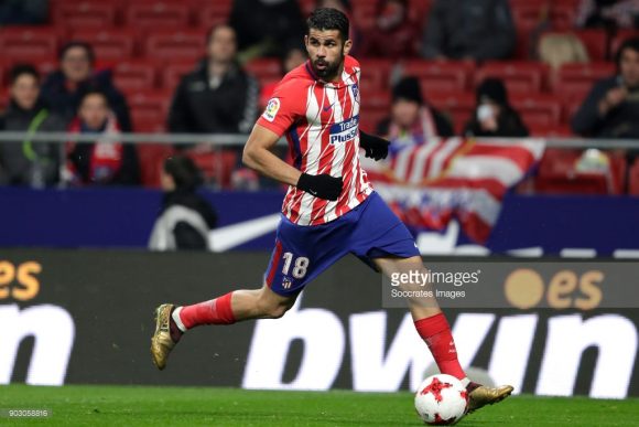 Diego Costa Diego Costa se machucou, e está fora de combate.