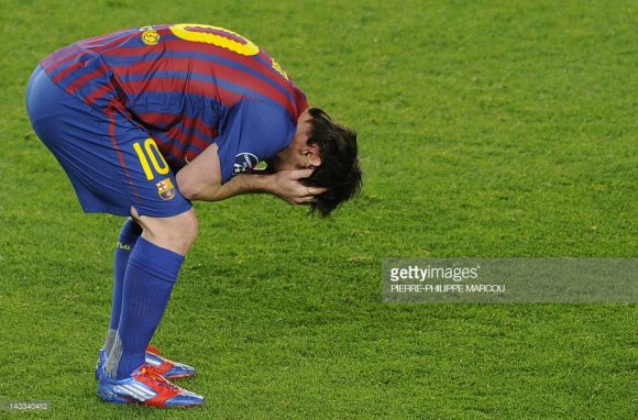 O Chelsea é uma verdadeira pedra no sapato de Lionel Messi. 