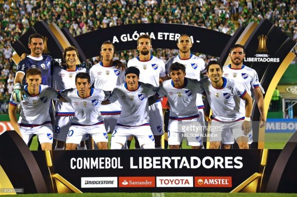 Nacional na Copa Libertadores 2018.
