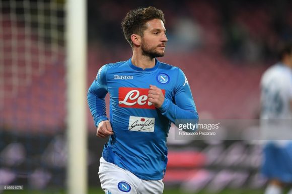 Se a Inter terá Mauro Icardi, o Napoli terá Dries Mertens, vice-artilheiro do Calcio com 17 gols marcados.