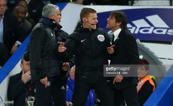 Os desafetos José Mourinho e Antonio Conte estarão frente a frente pela sexta vez ao longo da trajetória. O português registra duas vitórias contra três do italiano.