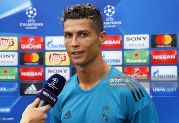 O cara: Cristiano Ronaldo é o artilheiro do Real Madrid na Champions League com 15 tentos marcados, por isso, o craque português é a esperança de gols do Real Madrid na decisão contra o Liverpool. 
