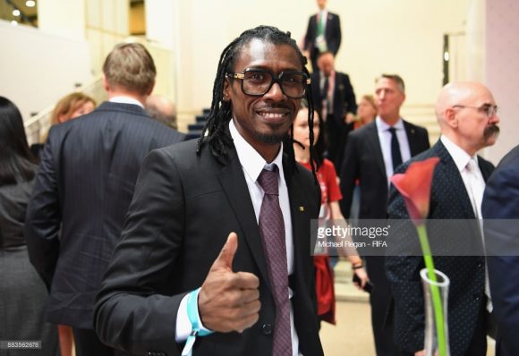 O treinador da seleção senegalense, Aliou Cissé, era uma das principais peças de Senegal na Copa de 2002.