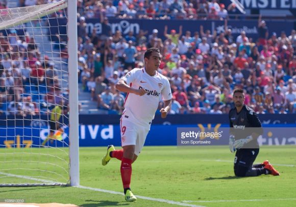 Boa fase: o atacante francês Ben Yedder marcou cinco dos onze gols feitos pelo Sevilla nas últimas duas partidas realizadas.