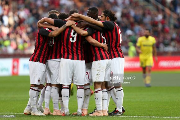 Com uma única derrota no Calcio, o Milan é a equipe que menos perdeu na competição até aqui, permanecendo somente atrás da líder Juventus, que segue invicta na competição.