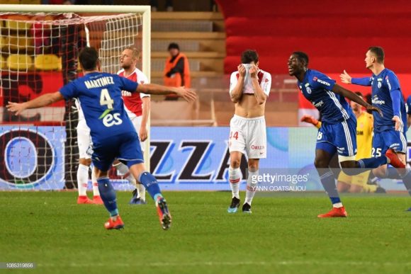 Este é o pior início do Mônaco na Ligue 1 ao longo da história. Não à toa, o time do principado é o vice-lanterna do campeonato. 