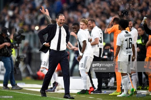 Este é o pentacampeonato de Massimiliano Allegri pela Juventus. Antonio Conte venceu os dois primeiros títulos da sequência do octa italiano.