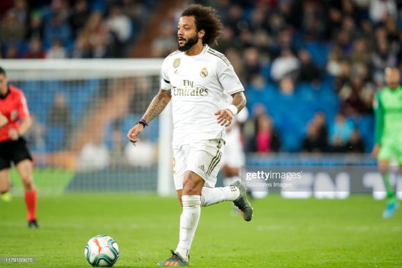 Assim que a bola rolar no Santiago Bernabéu, o lateral-esquerdo Marcelo fará a sua 100ª partida pela Champions League.