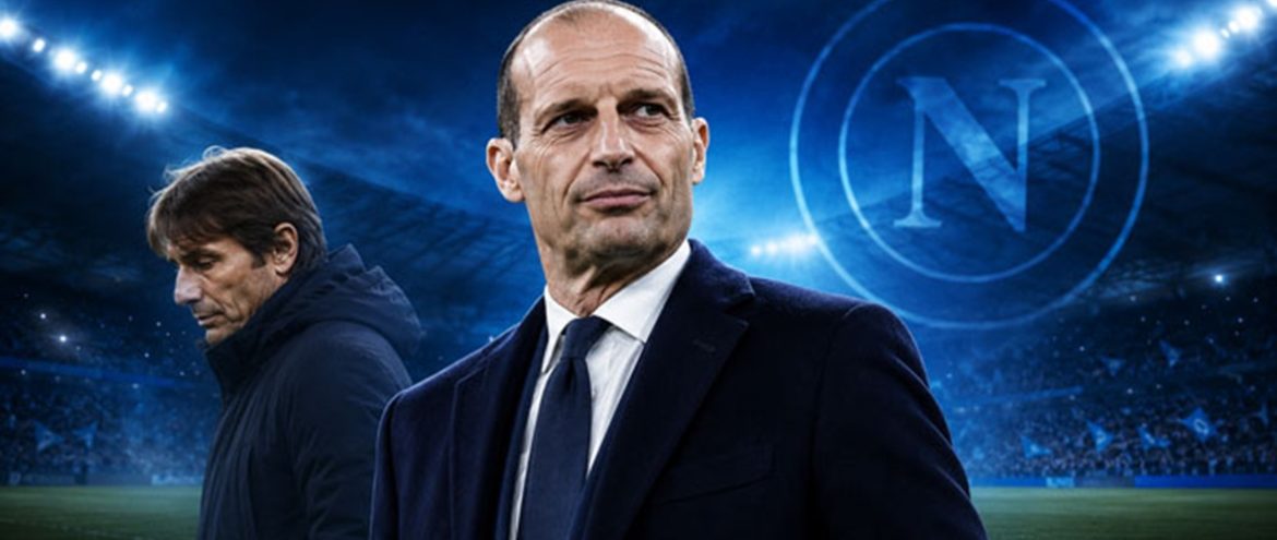 Fim da era Conte: Napoli aposta em Allegri e levanta dúvidas para o futuro