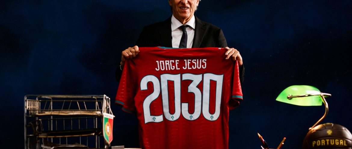 Portugal aposta em Jorge Jesus para transformar talento em futebol até 2030
