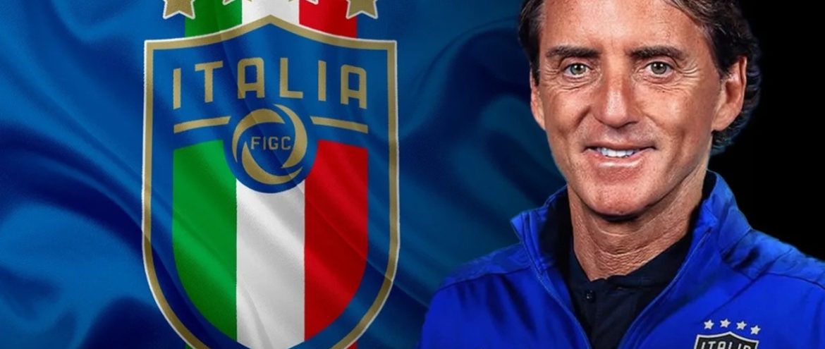 Mancini reencontra a Itália: o passado no banco, o futuro em campo